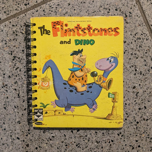 The Flintstones and Dino - Recycled Notebook