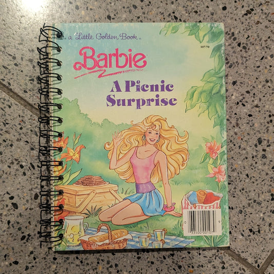 Barbie - Recycled Notebook
