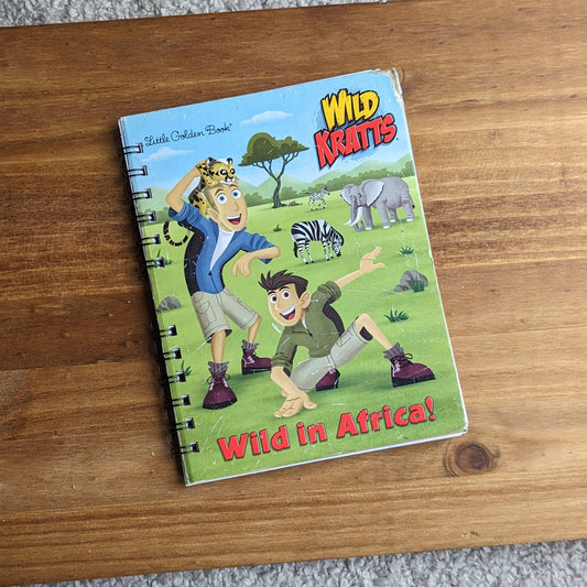 The Wild Kratts Wild in Africa - Recycled Notebook