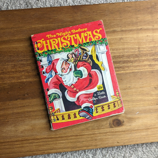 The Night Before Christmas - Recycled Notebooks