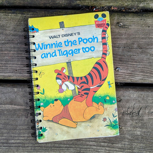 Winnie the Pooh & Tigger too - Recycled Notebooks
