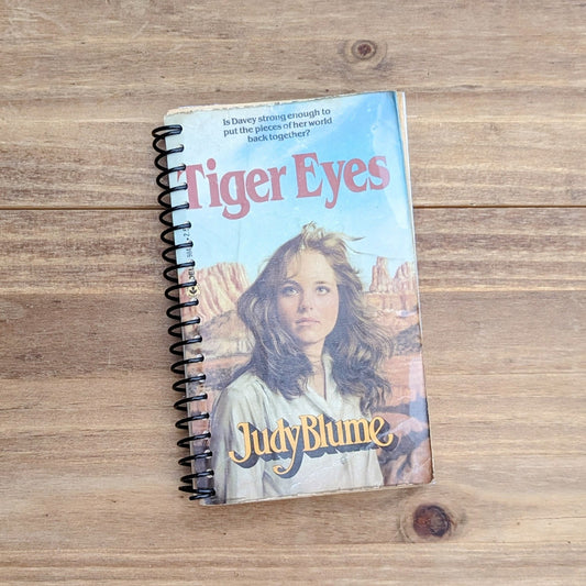 Tiger Eyes - Recycled Notebook